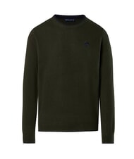NORTH SAILS N|S Pullover mit Rundhalsausschnitt Waldgr&uuml;n - Herrenpullover - 4