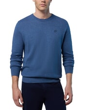 NORTH SAILS N|S Pullover mit Rundhalsausschnitt blau meliert Denim - Herrenpullover - 3