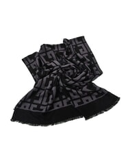 GAUD&Igrave; ESTELLE Fransenschal mit Allover-Logo - Schals