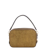 BORBONESE TULIP Mini-Handtasche mit Schultergurt natur op / schwarz - Damentaschen - 3