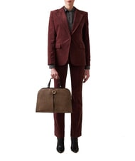 BORBONESE TULIP  Handtasche, mit Schultergurt natur op / schwarz - Damentaschen - 5