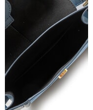 FURLA FLOW Kleine Ledertasche mit Schultergurt grau-blaue T&ouml;ne - Damentaschen - 5