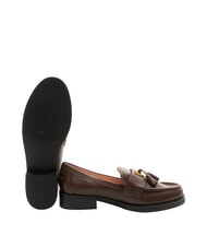 COCCINELLE BEAT SELLERIA Ledermokassins mit Quaste Br&uuml;nette - Damenschuhe - 5