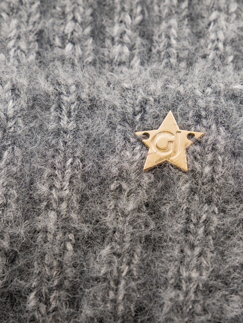 ESTELLE Beanie-M&uuml;tze mit Umschlag grau - M&uuml;tzen/H&uuml;te