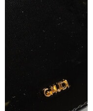 GAUD&Igrave; EVELYN LAK Kleine Umh&auml;ngetasche aus Lackleder SCHWARZ - Damentaschen - 4