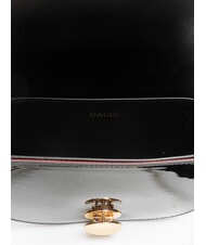 GAUD&Igrave; EVELYN LAK Kleine Umh&auml;ngetasche aus Lackleder SCHWARZ - Damentaschen - 5