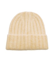 GAUD&Igrave; ESTELLE Beanie-M&uuml;tze mit Umschlag CREME - M&uuml;tzen/H&uuml;te - 3