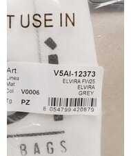 GAUD&Igrave; ELVIRA Umh&auml;ngetasche mit Nieten grau - Damentaschen - 6