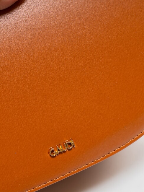 EVELYN Kleine Umh&auml;ngetasche mit &Uuml;berschlag br&auml;unen - Damentaschen