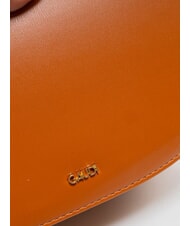 GAUD&Igrave; EVELYN Kleine Umh&auml;ngetasche mit &Uuml;berschlag br&auml;unen - Damentaschen - 4