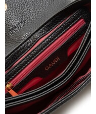 GAUD&Igrave; ELVIRA Umh&auml;ngetasche mit Nieten SCHWARZ - Damentaschen - 6