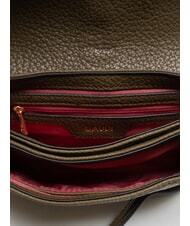 GAUD&Igrave; ELVIRA Umh&auml;ngetasche mit Nieten MILIT&Auml;R - Damentaschen - 5