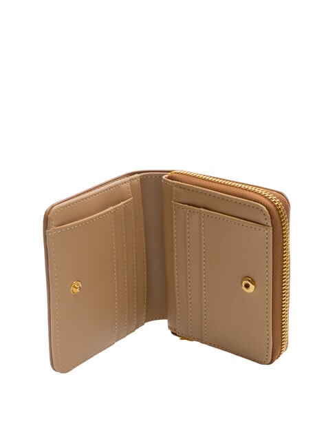 ESSENTIAL Kleine Geldb&ouml;rse mit Quaste und Rundum-Rei&szlig;verschluss LEDER - Brieftaschen Damen