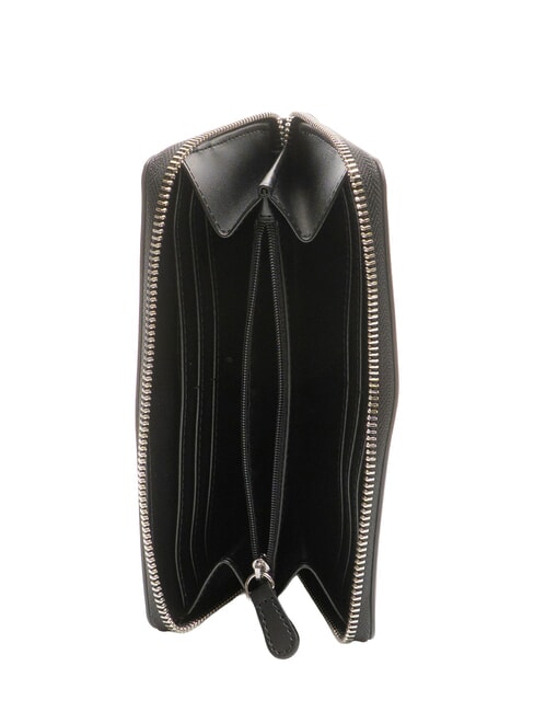 BOLD LOVE Gro&szlig;e Geldb&ouml;rse mit Rundum-Rei&szlig;verschluss Schwarz Schwarz - Brieftaschen Damen