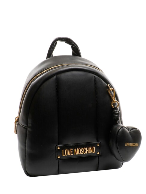 PUFFY LOGO Rucksack mit Herztasche schwarz/rot/schwarz - Damentaschen