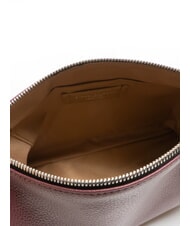 GIANNI CHIARINI NORA POUCH Ledertasche mit Schultergurt Weinbeere - Damentaschen - 5