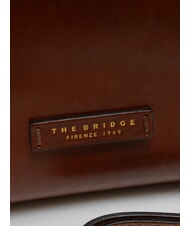 THE BRIDGE IDA Umh&auml;ngetasche aus Leder BRAUN - Damentaschen - 3