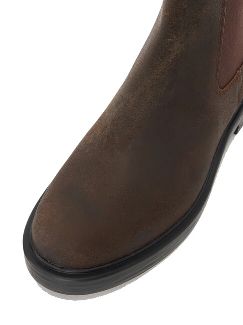 DEAN Chelsea Boots aus Nubukleder dunkelbraun - Herrenschuhe
