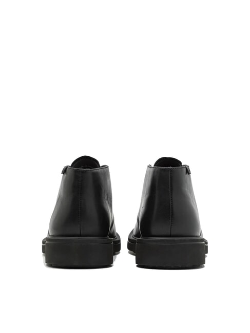 NORMAN Schn&uuml;rstiefeletten aus Leder Schwarz - Herrenschuhe