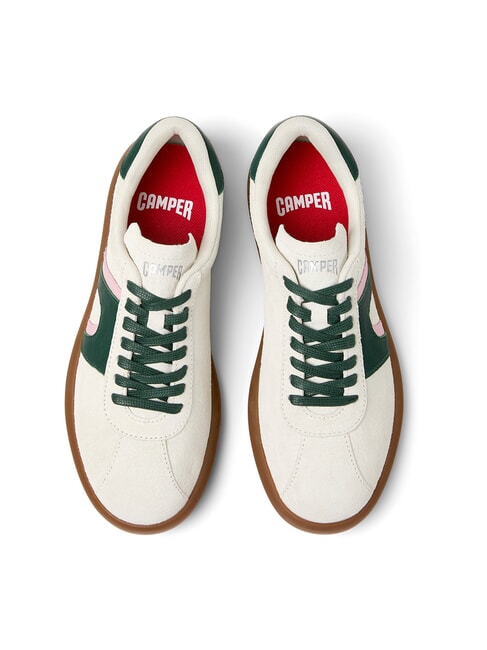 PELOTAS SOLLER Mehrfarbige Ledersneaker wei&szlig; natur - Damenschuhe