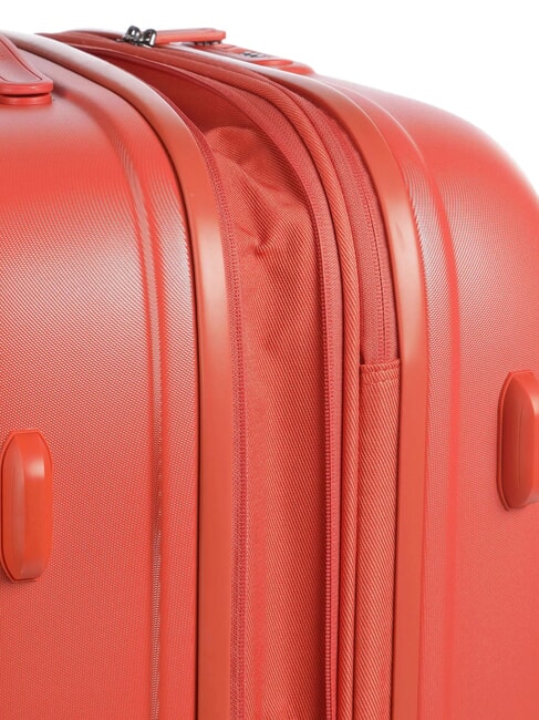 Trolley LOGODUCK+, gro&szlig;, erweiterbar Ingwer - Harte Trolleys