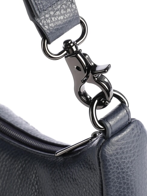 MELLOW LEATHER Umh&auml;ngetasche aus Leder kleidblau - Damentaschen