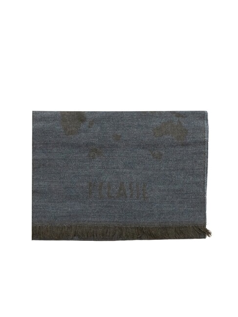 GEO Schal mit Fransen Lapisblau - Schals