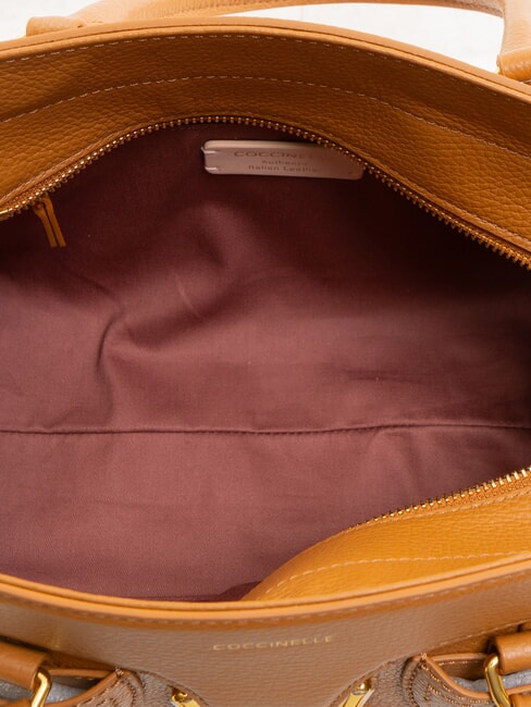 YORK Handtasche aus geh&auml;mmertem Leder CUIR - Damentaschen