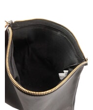 TIMBERLAND LARGE Gro&szlig;e Clutch aus Leder mit Handgelenkstasche Schwarz - Damentaschen - 4