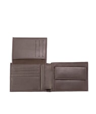 TIMBERLAND CLASSIC FLAP OVER Geldb&ouml;rse aus Leder dunkelbraun - Brieftaschen Herren - 3