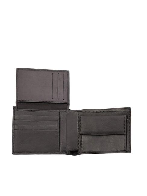 CLASSIC FLAP OVER Geldb&ouml;rse aus Leder Schwarz - Brieftaschen Herren