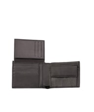 TIMBERLAND CLASSIC FLAP OVER Geldb&ouml;rse aus Leder Schwarz - Brieftaschen Herren - 3