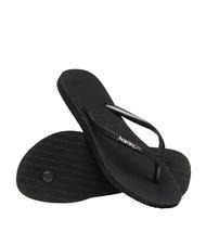 HAVAIANAS SLIM SPARKLE Flip Flops SCHWARZ - Damenschuhe - 4