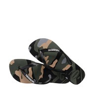 HAVAIANAS Infradito TOP CAMU gr&uuml;noliv/schwarz - Schuhe Unisex - 3