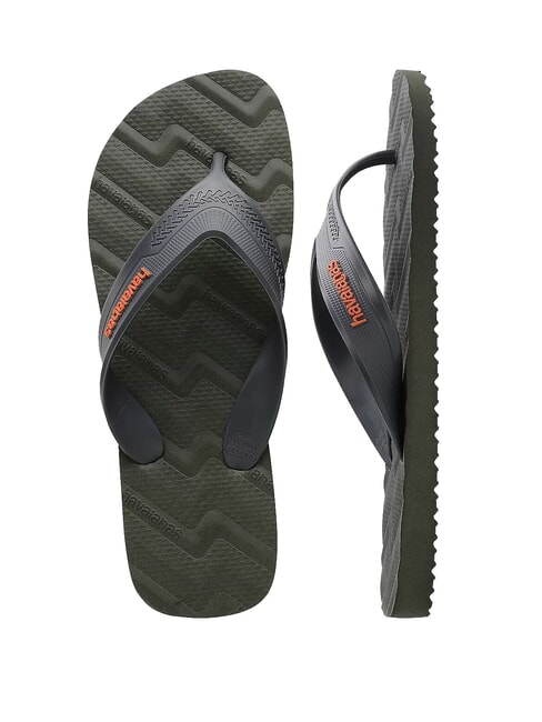 TRACK WAVES Flip-Flops olivgr&uuml;n - Herrenschuhe