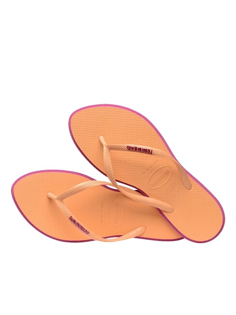 SLIM POINT Flip-Flops Rosengummi - Damenschuhe