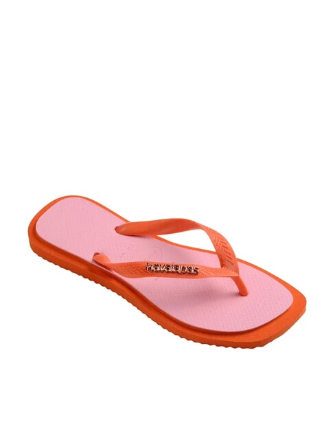 TOP SQUARE FUSION Flip-Flops Sonnenuntergangsorange - Damenschuhe