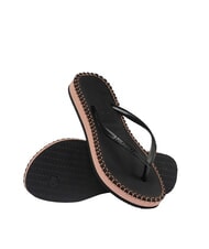 HAVAIANAS SLIM FLATFORM Flip-Flops SCHWARZ - Damenschuhe - 5