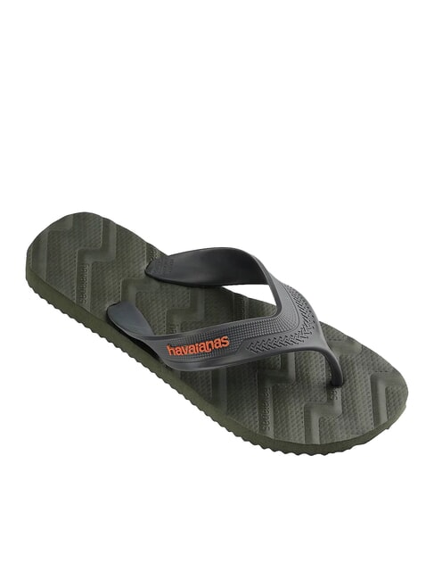 TRACK WAVES Flip-Flops olivgr&uuml;n - Herrenschuhe