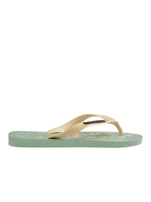 TOP TROPICALIA Flip-Flops K&uuml;stengr&uuml;n - Damenschuhe