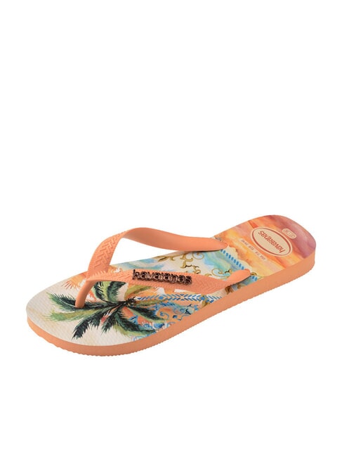 TOP TROPICALIA Flip-Flops Pfirsich - Damenschuhe