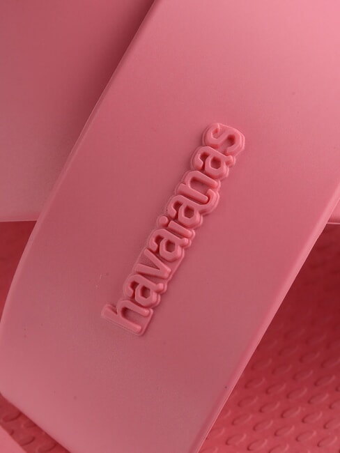 AQUA Slipper mit Kreuzband rosa Porzellan - Damenschuhe