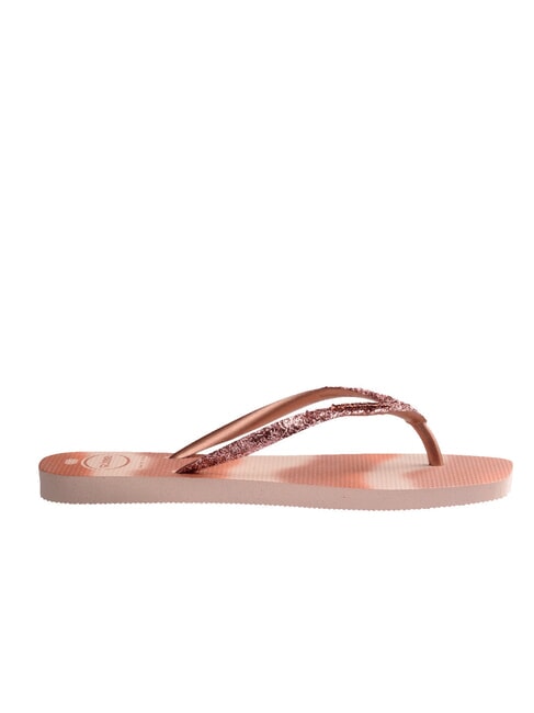 STYLESLIM SQUARE GLITTER Quadratische Flip-Flops Ballett stieg - Damenschuhe