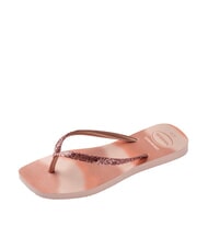 HAVAIANAS STYLESLIM SQUARE GLITTER Quadratische Flip-Flops Ballett stieg - Damenschuhe - 4