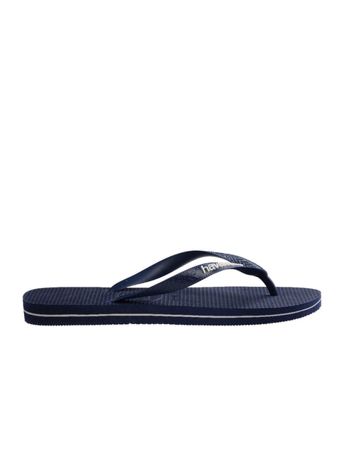 TOP RUBBER LOGO FILETE Flip-Flops Navy blau - Herrenschuhe