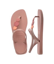 HAVAIANAS FLASH URBAN PLUS Flip-Flop-Sandalen Krokusrosen/Retrorosen/Rosa - Damenschuhe - 3