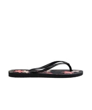 HAVAIANAS SLIM ORGANIC Flip-Flops schwarz/dunkelasche/hellrosa - Damenschuhe - 2