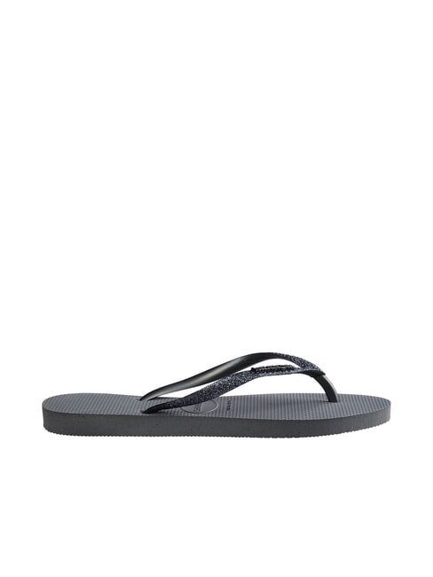 SLIM GLITTER II Flip-Flops grau/graphit - Damenschuhe