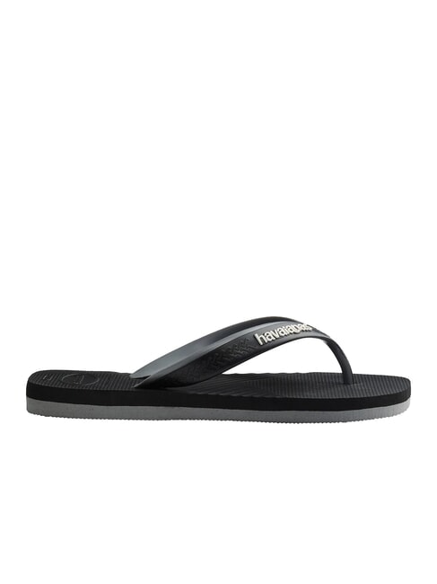 DUAL Flip-Flops schwarz/stahlgrau - Herrenschuhe