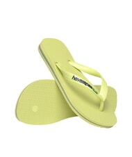 HAVAIANAS BRASIL LOGO Flip-Flops f&uuml;r Herren Matcha gr&uuml;n - Schuhe Unisex - 3